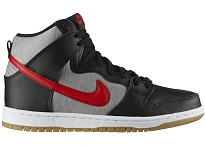 Фото № 1 с приближением к товару «‎Nike SB Dunk High University Red Medium Grey»