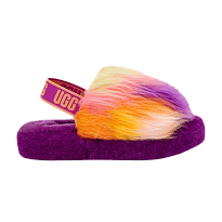 Фото № 1 с приближением к товару «‎UGG Fluff Yeah Slide Kids Tie Dye - Berrylicious»