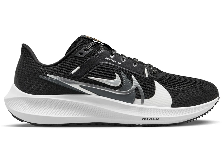 Фото № 1 с приближением к товару «‎Nike Pegasus 40 Premum Black White Grey »