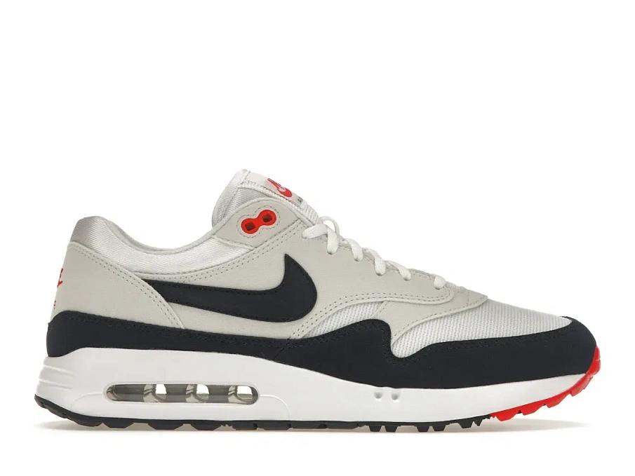 Фото № 1 с приближением к товару «‎Nike Air Max 1 Golf OG Navy Red»