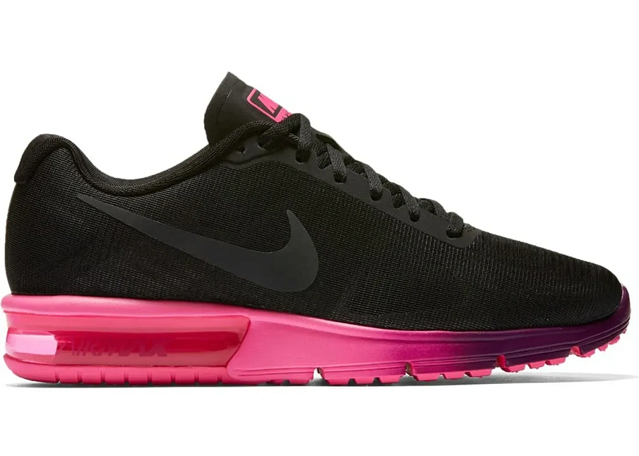 Фото № 1 с приближением к товару «‎Nike Air Max Sequent Black Pink Blast »