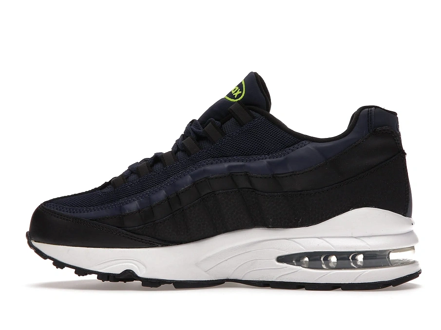 Фото № 6 с приближением к товару «‎Nike Air Max 95 Black Midnight Navy »
