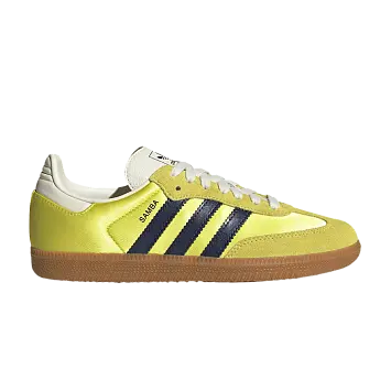 adidas Women's Samba OG Shock Yellow Night Indigo