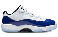 Фото № 2 с приближением к товару «‎Air Jordan 11 Retro Low White Concord (W)»