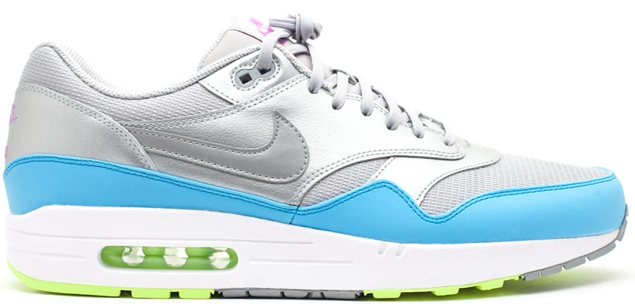 Фото № 1 с приближением к товару «‎Nike Air Max 1 FB Metallic Silver»