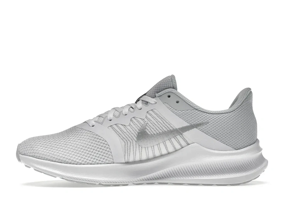 Фото № 3 с приближением к товару «‎Nike Downshifter 11 White Metallic Silver »