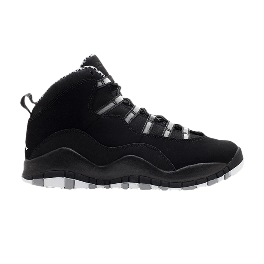 Фото № 1 с приближением к товару «‎Air Jordan 10 Retro GS Stealth (310806-003)»