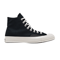 Фото № 1 с приближением к товару «‎Converse Chuck 70 Luxe High Black Dark Matter Fuzzy Laces»