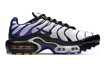 Nike Air Max Plus (GS) Running Shoes BlackWhiteBlue - 2