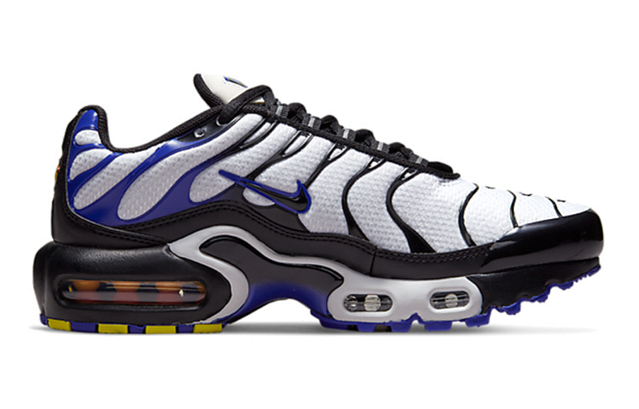 Фото № 2 с приближением к товару «‎Nike Air Max Plus (GS) Running Shoes BlackWhiteBlue»