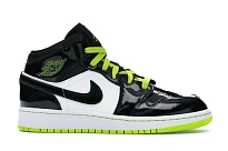Фото № 1 с приближением к товару «‎Jordan 1 Mid Black Cyber Mystic Green »