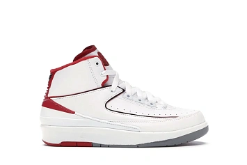 Jordan 2 Retro White Red (2014)  - 1