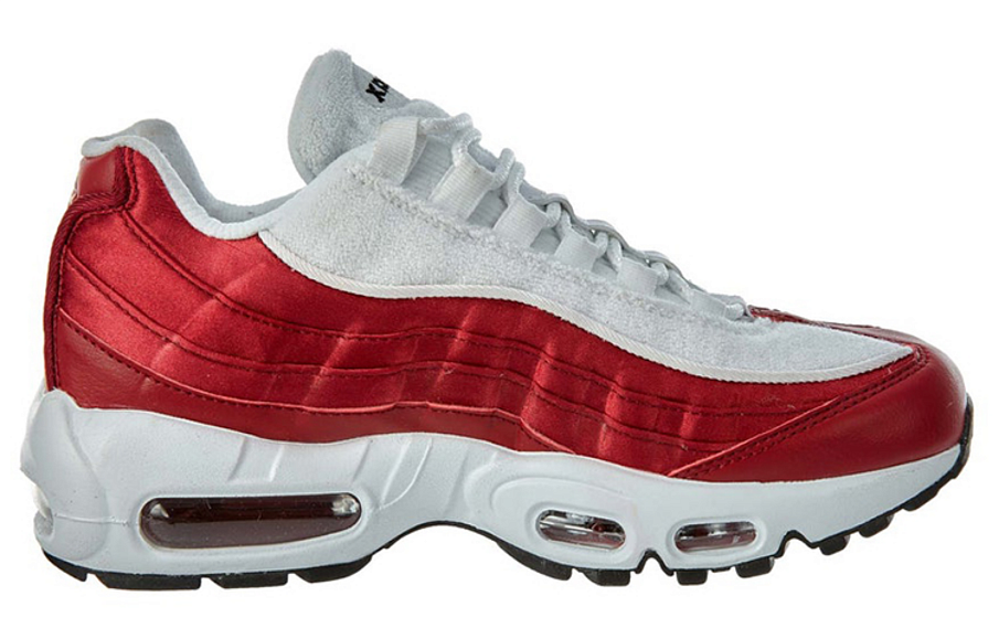 Фото № 2 с приближением к товару «‎Nike Wmns Air Max 95 LX "NSW" Low-Top Running Shoes WhiteRed»