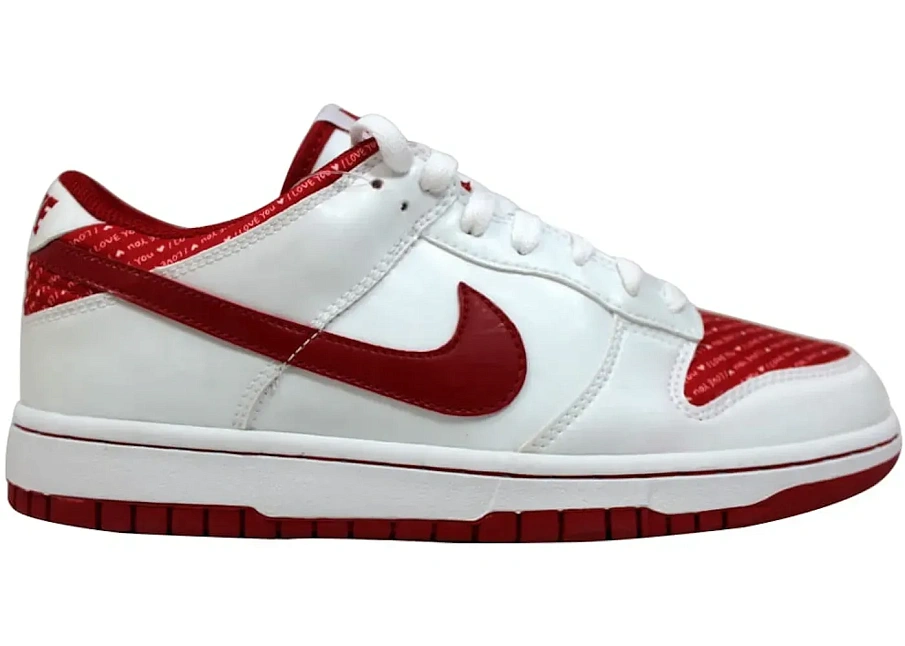 Фото № 1 с приближением к товару «‎Nike Dunk Low White/Varsity Red »