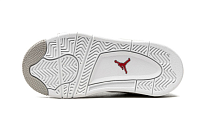 Фото № 4 с приближением к товару «‎(BP) Air Jordan 4 Retro Sneakers White»