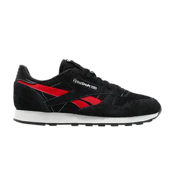 Reebok Classic Leather Human Rights Now! - Black Red - 1