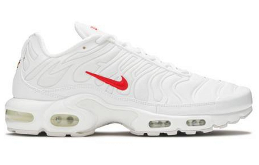 Фото № 2 с приближением к товару «‎Supreme x Nike Air Max Plus TN WhiteRed»