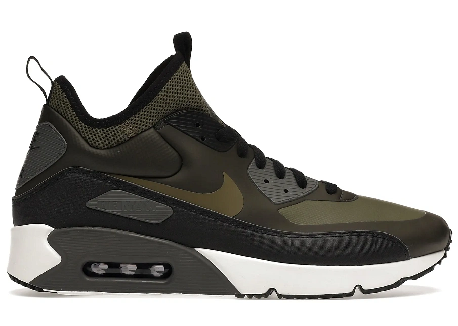 Фото № 1 с приближением к товару «‎Nike Air Max 90 Ultra Mid Winter Sequoia»