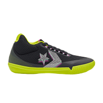 Фото № 1 с приближением к товару «‎Converse All Star BB Evo Mid Hi-Vis Collection - Black Lemon Venom»