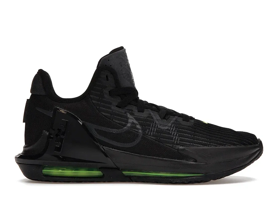 Фото № 1 с приближением к товару «‎Nike LeBron Witness 6 Black Fluorescent Yellow»