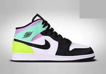 Nike Air Jordan 1 Retro Gs Pastel Toe - 1
