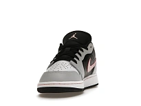 Фото № 3 с приближением к товару «‎Jordan 1 Low Black Grey Pink »