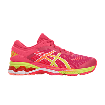 Фото № 1 с приближением к товару «‎Asics Women's Gel Kayano 26 Arise - Laser Pink Sour Yuzu»