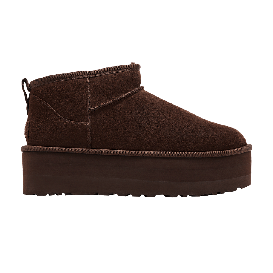 Фото № 1 с приближением к товару «‎UGG Women's Classic Ultra Mini Platform Boot Burnt Cedar»