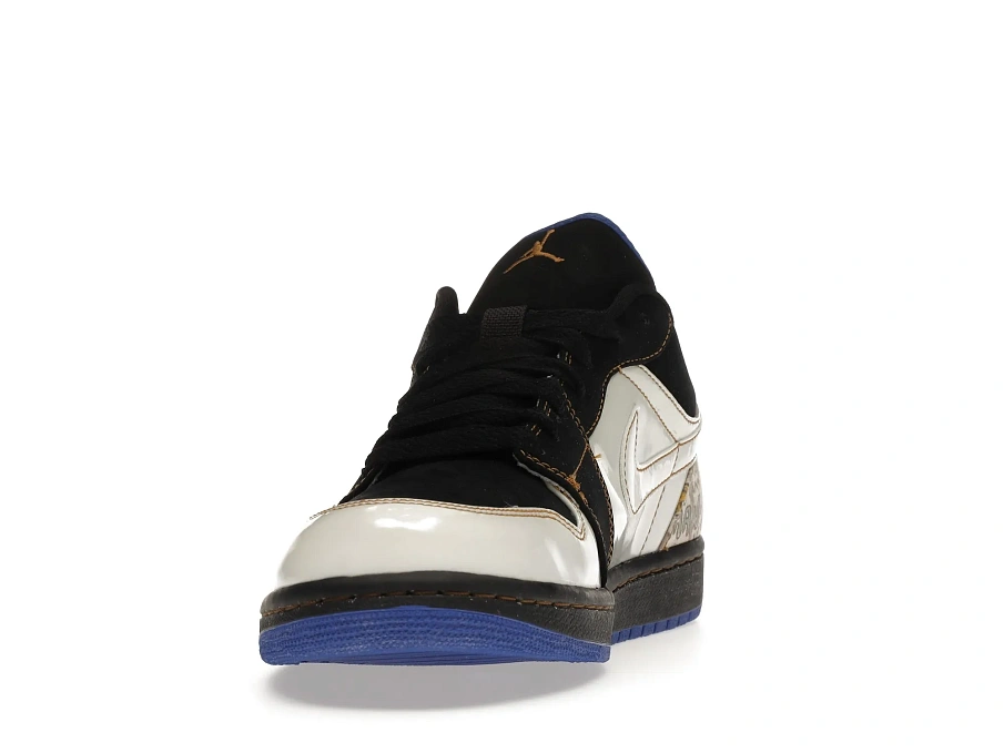 Фото № 2 с приближением к товару «‎Jordan 1 Phat Low Black Metallic»