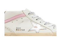 Фото № 3 с приближением к товару «‎Golden Goose Women's Mid Star White Silver Pink»