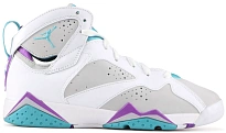 Фото № 1 с приближением к товару «‎Jordan 7 Retro Neutral Grey Mineral Blue Bright Violet »