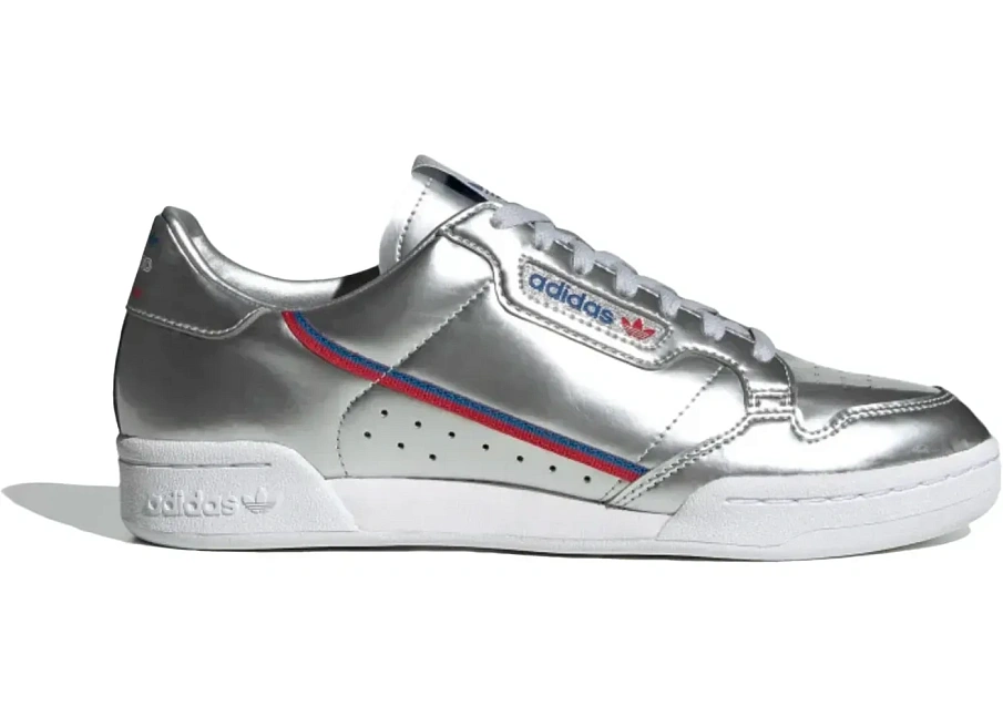 Фото № 1 с приближением к товару «‎adidas Continental 80 Silver Metallic»
