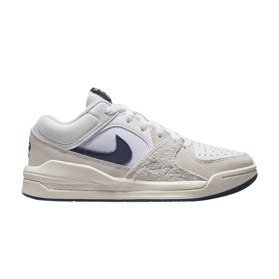 Фото № 1 с приближением к товару «‎Air Jordan Stadium 90 GS White Midnight Navy»