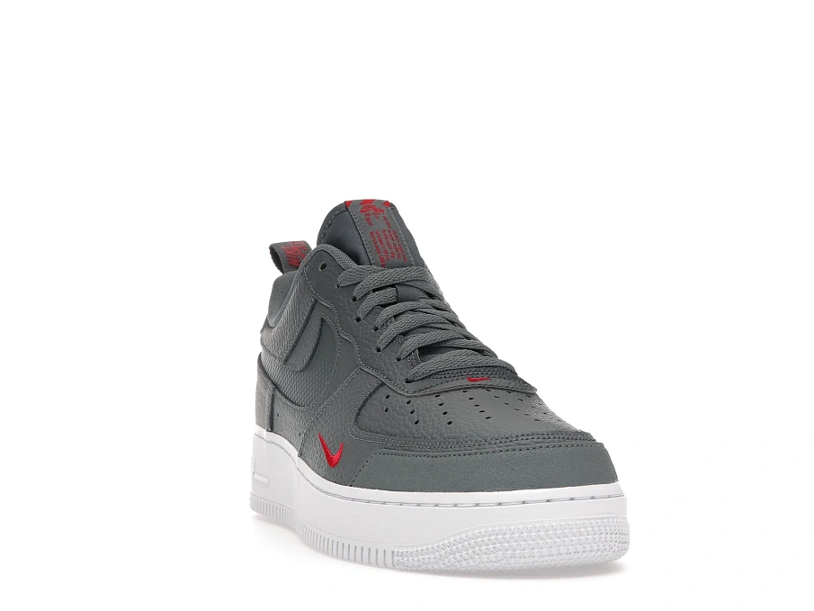 Фото № 2 с приближением к товару «‎Nike Air Force 1 Low LV8 Smoke Grey Red Reflective Swoosh»
