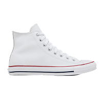 Фото № 1 с приближением к товару «‎Converse Chuck Taylor All Star Leather Hi White»