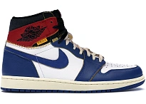 Фото № 1 с приближением к товару «‎Jordan 1 Retro High Union Los Angeles Storm Blue (Sample)»