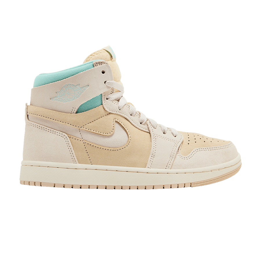 Фото № 1 с приближением к товару «‎Women's Air Jordan 1 High Zoom Comfort 2 Coconut Milk Light Dew»
