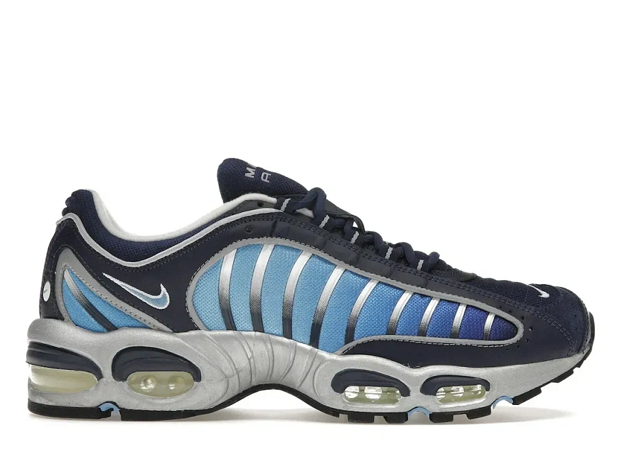 Фото № 1 с приближением к товару «‎Nike Air Max Tailwind 4 Blue Void Metallic Silver»