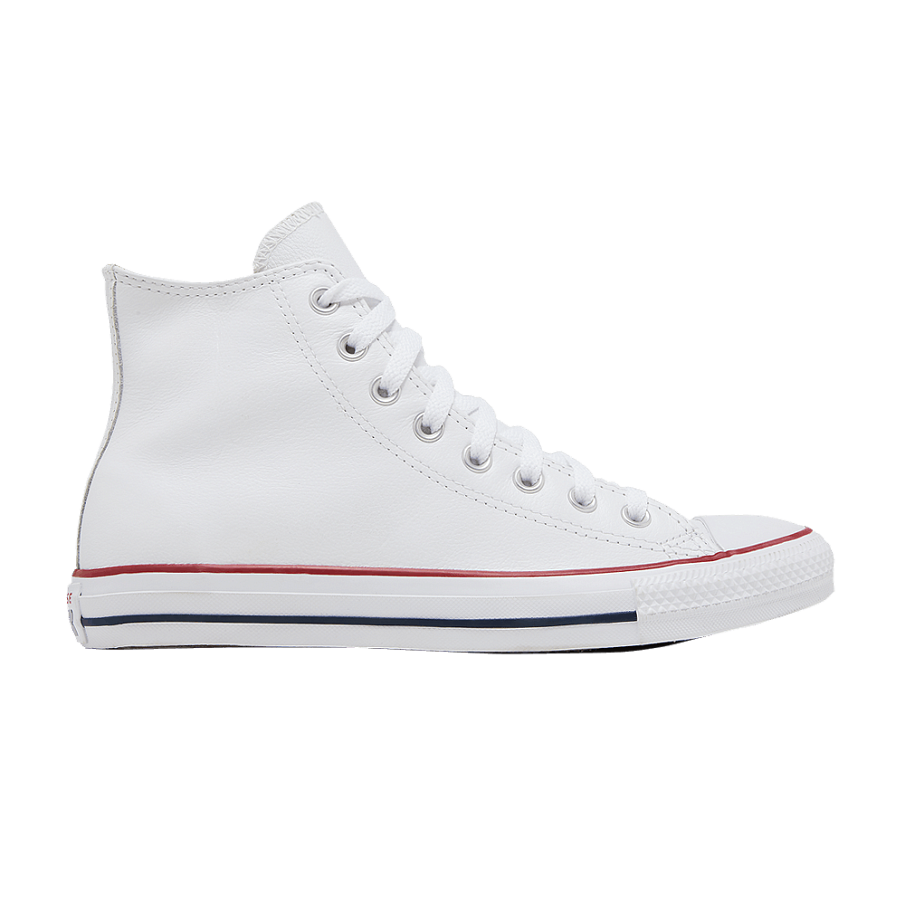 Фото № 1 с приближением к товару «‎Converse Chuck Taylor All Star Leather Hi White»