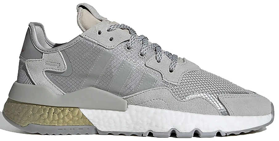 Фото № 1 с приближением к товару «‎adidas Nite Jogger Grey Two Gold Metallic»