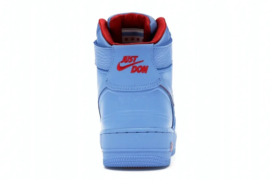 Фото № 4 с приближением к товару «‎Nike Air Force 1 High Just Don All-Star Blue»