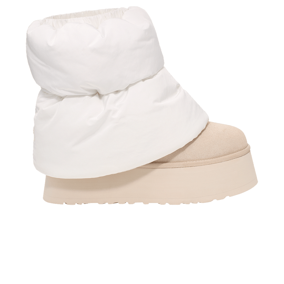 Фото № 1 с приближением к товару «‎UGG Women's Classic Mini Dipper Puffer White Ceramic»