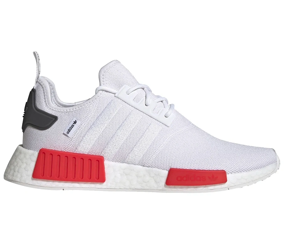 Фото № 1 с приближением к товару «‎adidas NMD R1 White Vivid Red»