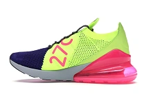 Фото № 5 с приближением к товару «‎Nike Air Max 270 Flyknit Regency Purple Volt»