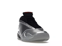 Фото № 4 с приближением к товару «‎Jordan 14 Retro Metallic Silver »