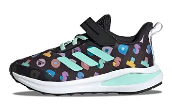 Lego Dots x adidas Fortarun J BlackBlue (FZ0399) - 1