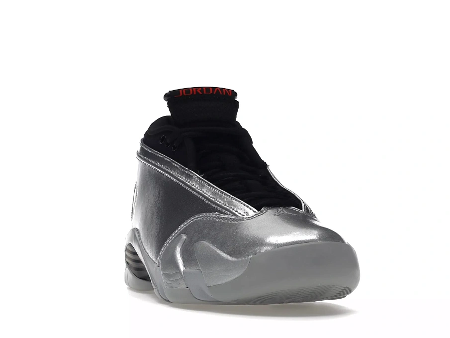 Фото № 4 с приближением к товару «‎Jordan 14 Retro Metallic Silver »