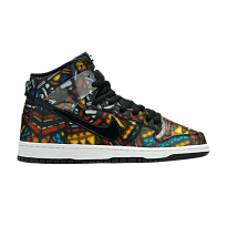 Фото № 1 с приближением к товару «‎Concepts x Nike SB Dunk High Stained Glass Special Box»