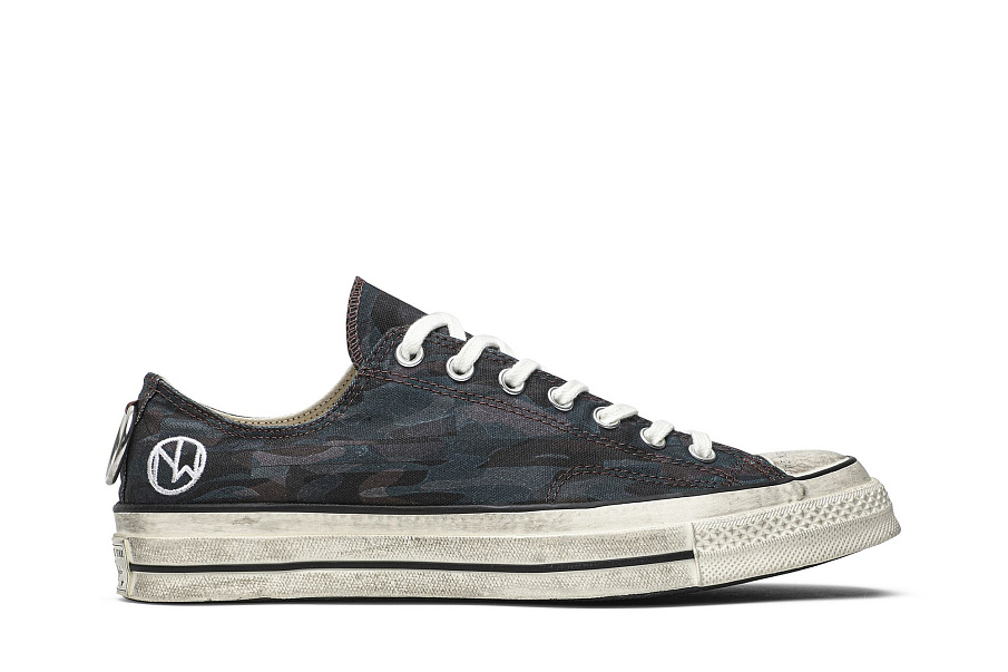 Фото № 2 с приближением к товару «‎UNDERCOVER x Converse Chuck 70 Ox Camo»