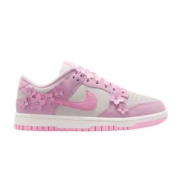 Nike Women's Dunk Low Femme Pink Flower